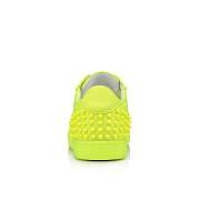 Christian Louboutin Seavaste 2 Fluo Yellow Leather Low-top Sneakers - 1230639Y326 - 2