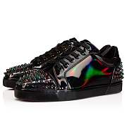 Christian Louboutin Seavaste 2 Black Psychic and Spikes Low-top Sneakers - 3220500B660 - 5