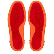 Christian Louboutin Seavaste 2 Fluo Orange Leather and Spikes Low-top Sneakers - 1230639O287 - 4