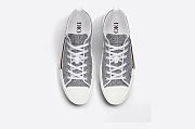 Dior B23 Low Top Ruthenium Metallic Thread Dior Oblique Jacquard - 3SN249ZTU_H868 - 3