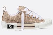 Dior B23 Skater Low Top Beige Dior Oblique Jacquard - 3SN292ZUY_H100 - 2