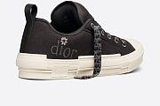 Dior B23 Skater Low Top ERL Black Cotton Canvas - 3SN292ZWC_H968 - 5