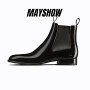 Dior Timeless Chelsea Boot Black Polished Calfskin -  3BO286YON_H969 - 1