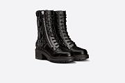 D-Leader Ankle Boot Black Quilted Cannage Calfskin - KDI733CQC_S900 - 4