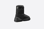 Dior Frost Ankle Boot Black Cannage Quilted Nylon and Shearling - KDI812CQN_S900 - 2