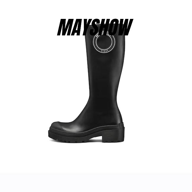 Dior Symbol Boot Black Supple Calfskin - KCI766VSO_S900 - 1