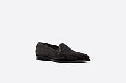 Dior Timeless Loafer Black Dior Oblique Velvet - 3LO121ZKA_H969 - 2