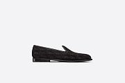 Dior Timeless Loafer Black Dior Oblique Velvet - 3LO121ZKA_H969 - 3