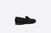 Dior Timeless Loafer Black Dior Oblique Velvet - 3LO121ZKA_H969 - 4