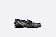 Dior Granville Loafer Beige and Black Dior Oblique Jacquard - 3LO129ZUJ_H961 - 3