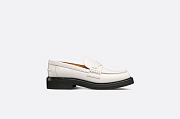 Dior Boy Loafer White Brushed Calfskin - KDB759ACA_S03W - 5