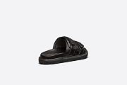 Dio(r)evolution Slide Black Quilted Cannage Calfskin - KCQ716CQC_S900 - 4