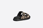 Dioract Slide Beige Multicolor Mizza Printed Technical Fabric - KCQ719LNY_S29X - 2