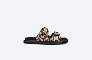 Dioract Slide Beige Multicolor Mizza Printed Technical Fabric - KCQ719LNY_S29X - 4