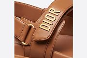 Dioract Sandal Cognac-Colored Lambskin - KCQ547LAB_S33M - 5