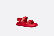 Dioract Sandal Cherry Red Lambskin - KCQ547LAB_S34R - 3