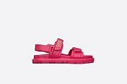 Dioract Sandal Raspberry Lambskin - KCQ547LAB_S22V - 2