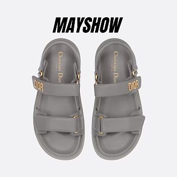 Dioract Sandal Gray Lambskin - KCQ547LAB_S33G