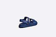 Dioract Sandal Royal Blue Lambskin - KCQ547LAB_S88B - 4