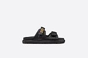 Dioract Slide Black Lambskin - KCQ718LAB_S900 - 4