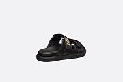 Dioract Slide Black Lambskin - KCQ718LAB_S900 - 2