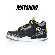 Air Jordan 3 Retro Oregon Ducks Pit Crew Black - HO11-MNJDLS-5 - 1