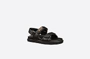 Dioract Sandal Black Lambskin - KCQ547LAB_S900 - 2