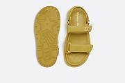 Dioract Sandal Saffron Yellow Lambskin - KCQ547LAB_S30Y - 5