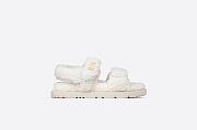 Dioract Sandal White Shearling - KCQ773SPK_S03W - 2