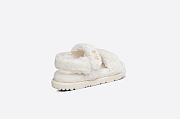 Dioract Sandal White Shearling - KCQ773SPK_S03W - 4