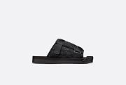 Dior Alpha Sandal Black Dior Oblique Jacquard - 3SA081YXV_H910 - 2