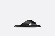 Dior Alias Sandal Black Grained Calfskin - 3SA125YJK_H900 - 3