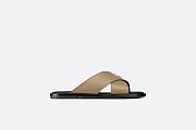 Dior Alias Sandal Beige Grained Calfskin - 3SA125YJK_H700 - 2