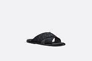 Dior Alias Sandal Black Dior Oblique Jacquard - 3SA126ZSA_H969 - 2