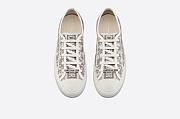 Walk'n'Dior Sneaker Gray Dior Oblique Embroidered Cotton - KCK211OBE_S33G - 5