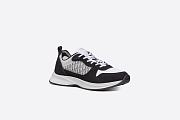 Dior B25 Oblique Runner Sneaker Black Suede - 3SN259YUH_H960 - 5