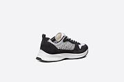 Dior B25 Oblique Runner Sneaker Black Suede - 3SN259YUH_H960 - 3