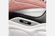 Dior B22 Sneaker Pink and White Technical Mesh with Pink and Black Calfskin - 3SN231YKB_H300 - 2