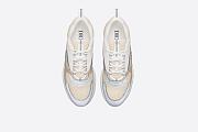 Dior B22 Sneaker Cream Technical Mesh with Beige and White Smooth Calfskin - 3SN231YXX_H160 - 2