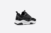 Dior B22 Sneaker Black Technical Mesh and Calfskin - 3SN231ZHM_H960 - 4