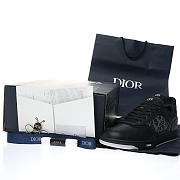 Dior B27 Low Black Dior Oblique Galaxy Leather Grey - 3SN272ZPR_H969 - 2