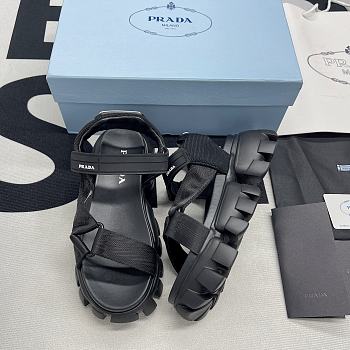 Prada Sporty woven nylon tape sandals - 1X037M_3L74_F0002_F_050