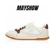 	 Gucci MAC80 Off White Brown - 741656 AAB79 9151 - 1