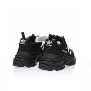 Balenciaga x adidas Triple S Black White - 712821W2ZB21090 - 5