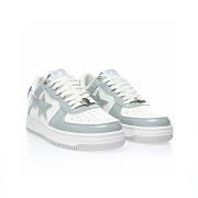 	 A Bathing Ape Bape Sta Patent Leather White Grey (2023) - 1I70-291-021/1I70-191-022 - 2