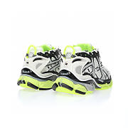 Balenciaga Runner White Neon Yellow - 677403W3RBP1093 - 3