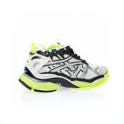 Balenciaga Runner White Neon Yellow - 677403W3RBP1093 - 4