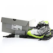 Balenciaga Runner White Neon Yellow - 677403W3RBP1093 - 2