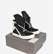 Rick Owens Strobe Geobasket High Black Milk - 3