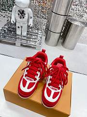 Louis Vuitton LV Skate Sneaker Red White - 2